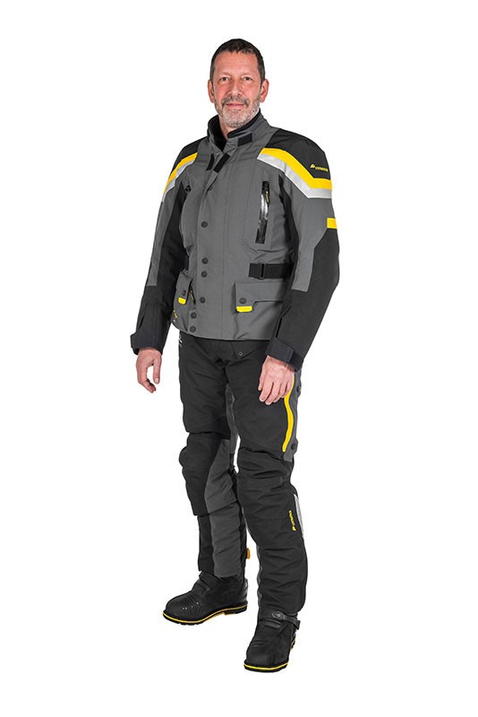 Touratech Compañero World Traveller Hose Herren Langgröße gelb