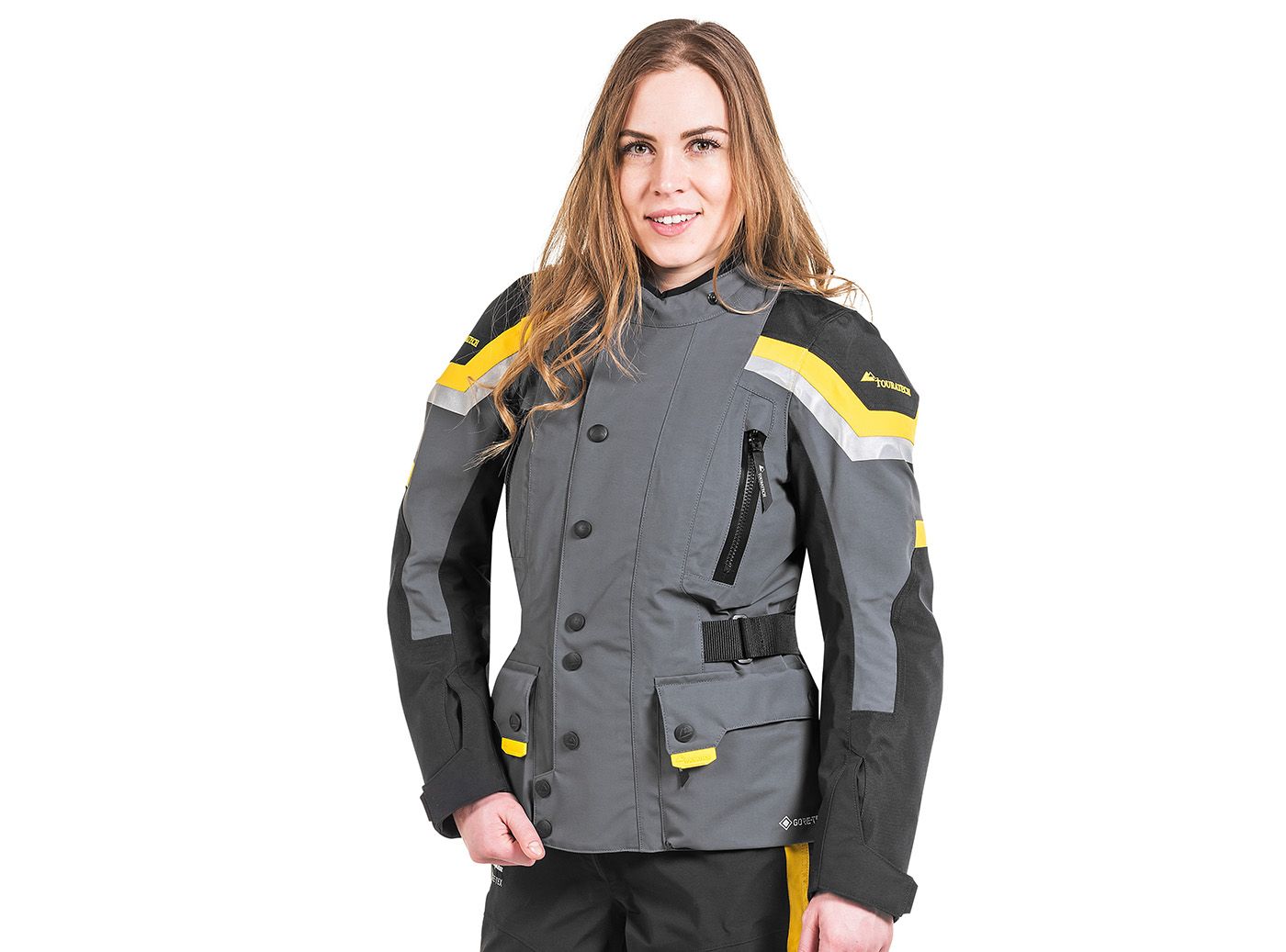 Touratech Compañero Weather Traveller Jacke Damen Standardgröße gelb