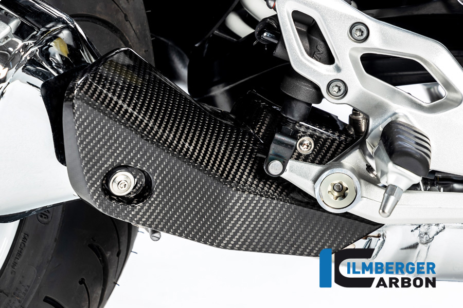 Carbon Auspuffhitzeschutz Hitzeschutz unten Auspuff für BMW R1250R LC R1250RS LC