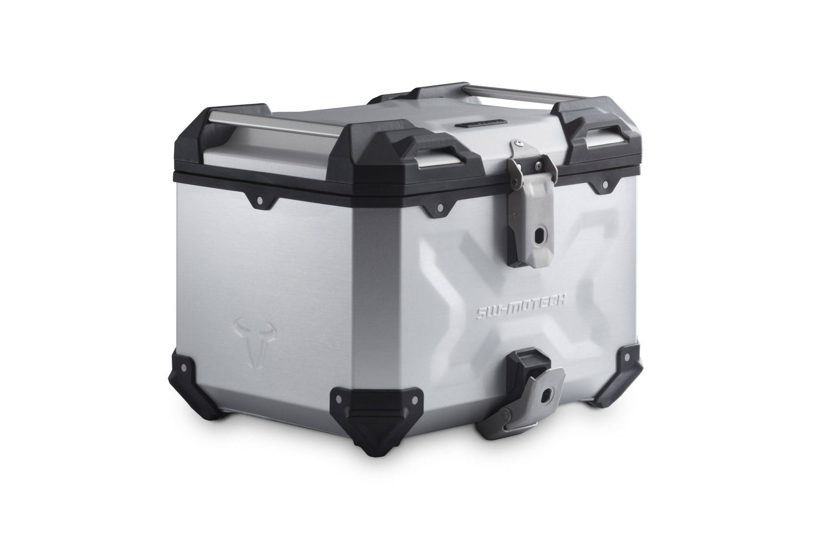 SW-Motech TRAX ADV Topcase Aluminium 38 l Silbern