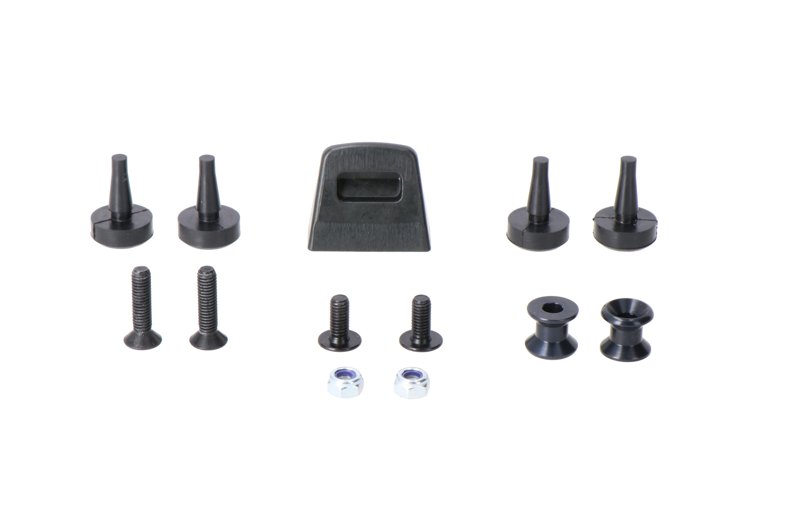 SW-Motech Adapterkit für ADVENTURE-RACK Gepäckträger Für Givi/Kappa Monokey. Schwarz