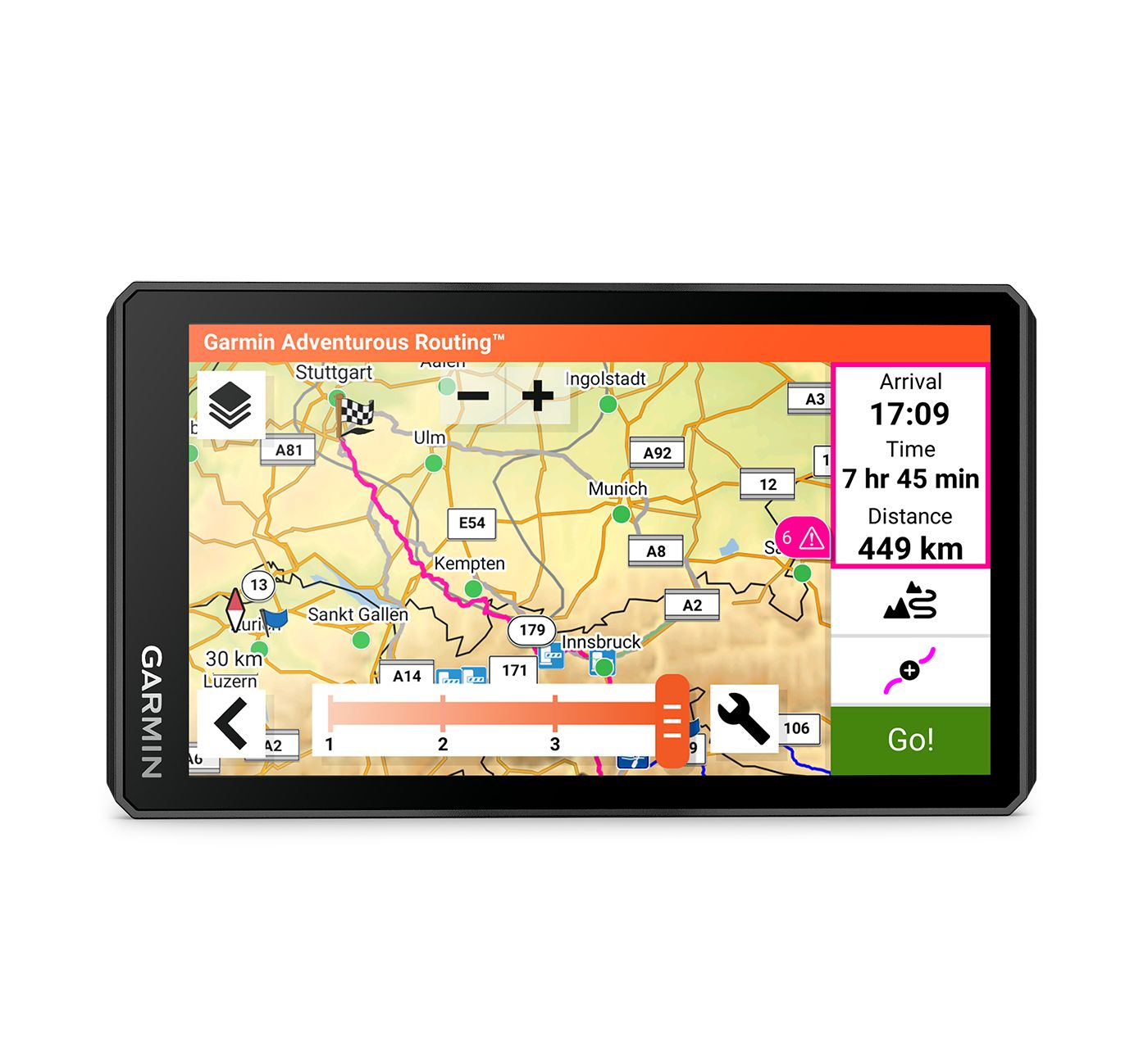 Garmin zumo XT2 inkl. Lifetime Karten für Europa & Naher Osten