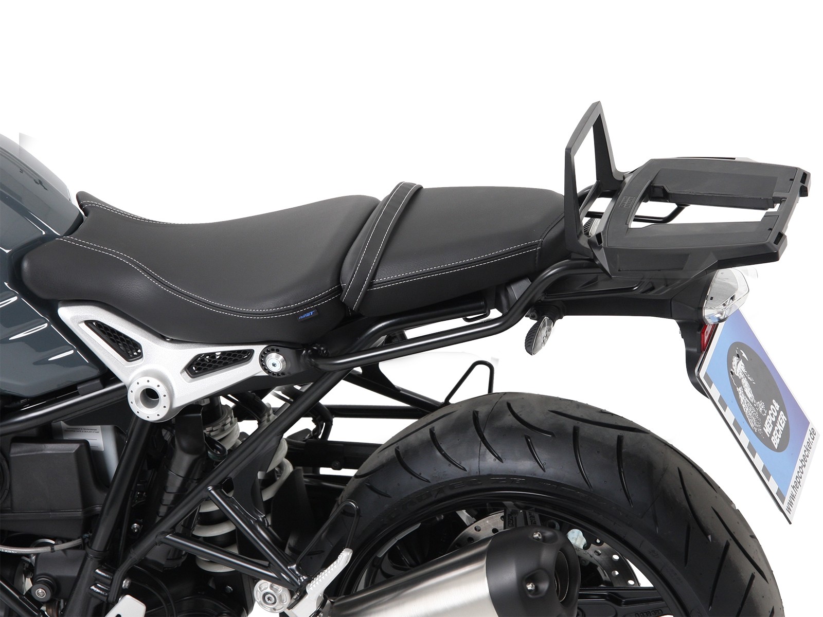 Hepco&Becker Alurack Topcaseträger schwarz für BMW R nineT Pure (2017-)