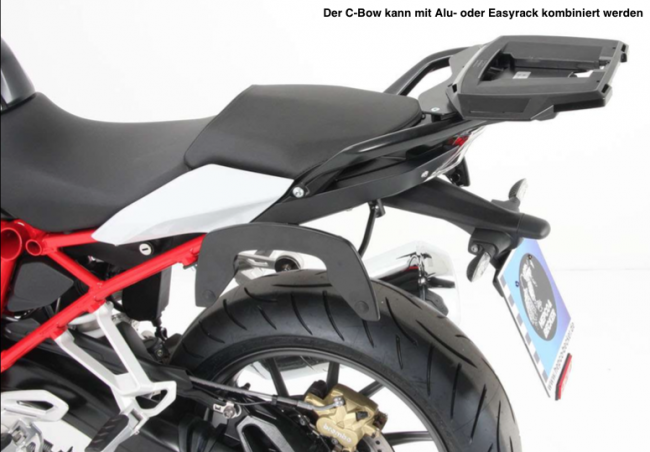 Hepco&Becker C-Bow Seitenträger schwarz für BMW R1200RS LC (2015-2018)