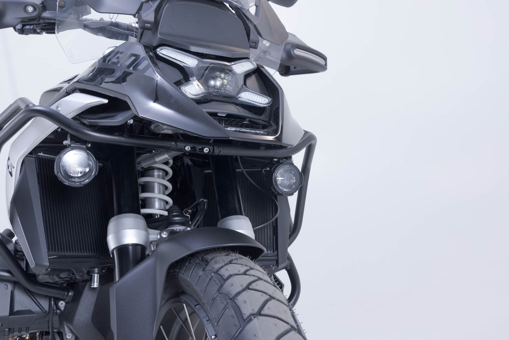 SW-Motech EVO Nebelscheinwerfer-Kit Schwarz. für BMW R 1300 GS (23-)