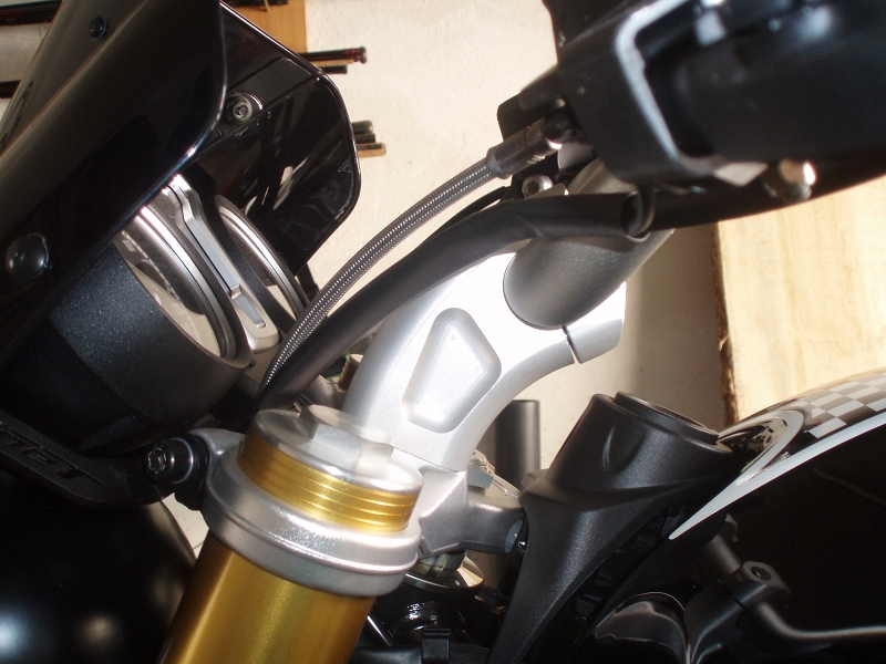 Lenkeradapter Lenkererhöhung 5cm höher + näher ABE für BMW R nineT + Scrambler