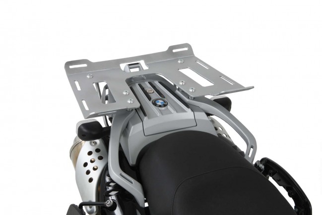 Hepco&Becker Gepäckbrückenverbreiterung silber für BMW F650GS G650GS (2004-2007)