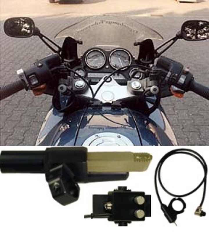 Vario - Lenker elektrisch Lenkererhöhung mit Versatz 80mm näher TÜV BMW K1200GT bis Bj. 2005