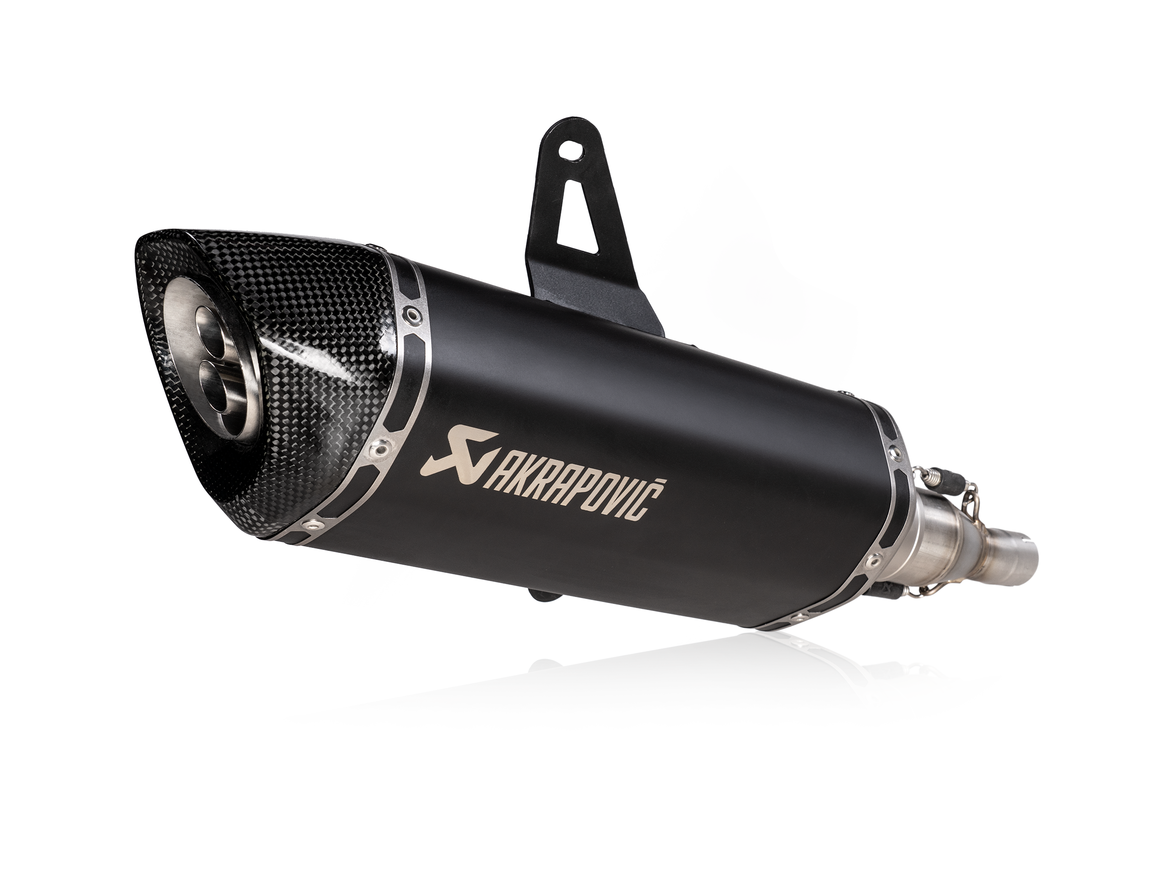 Akrapovic Auspuff Slip-On Line (Titanium) für Italjet Dragster 125 / 200 2021