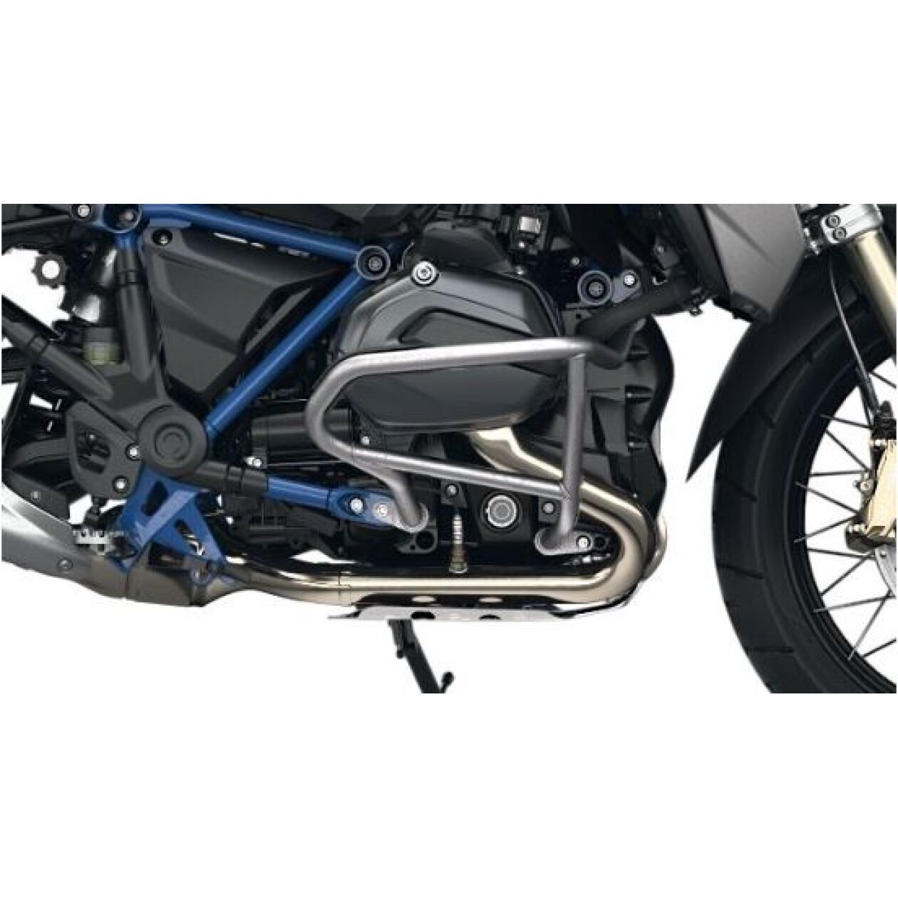 Original BMW Sturzbügel Edelstahl kompletter Satz für R1200GS LC ab 2014 R1200R LC R1200RS