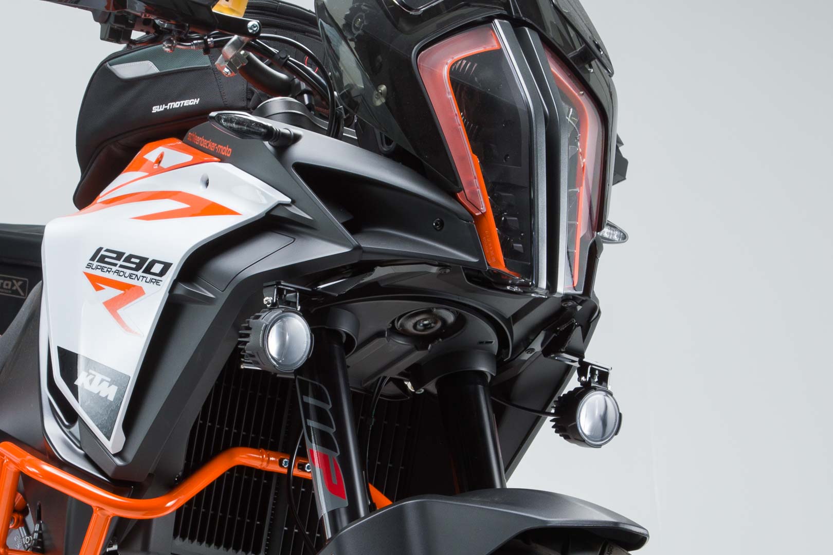 SW-Motech Scheinwerfer - Halter Schwarz für KTM 1290 Super Adventure S / R (16-20)