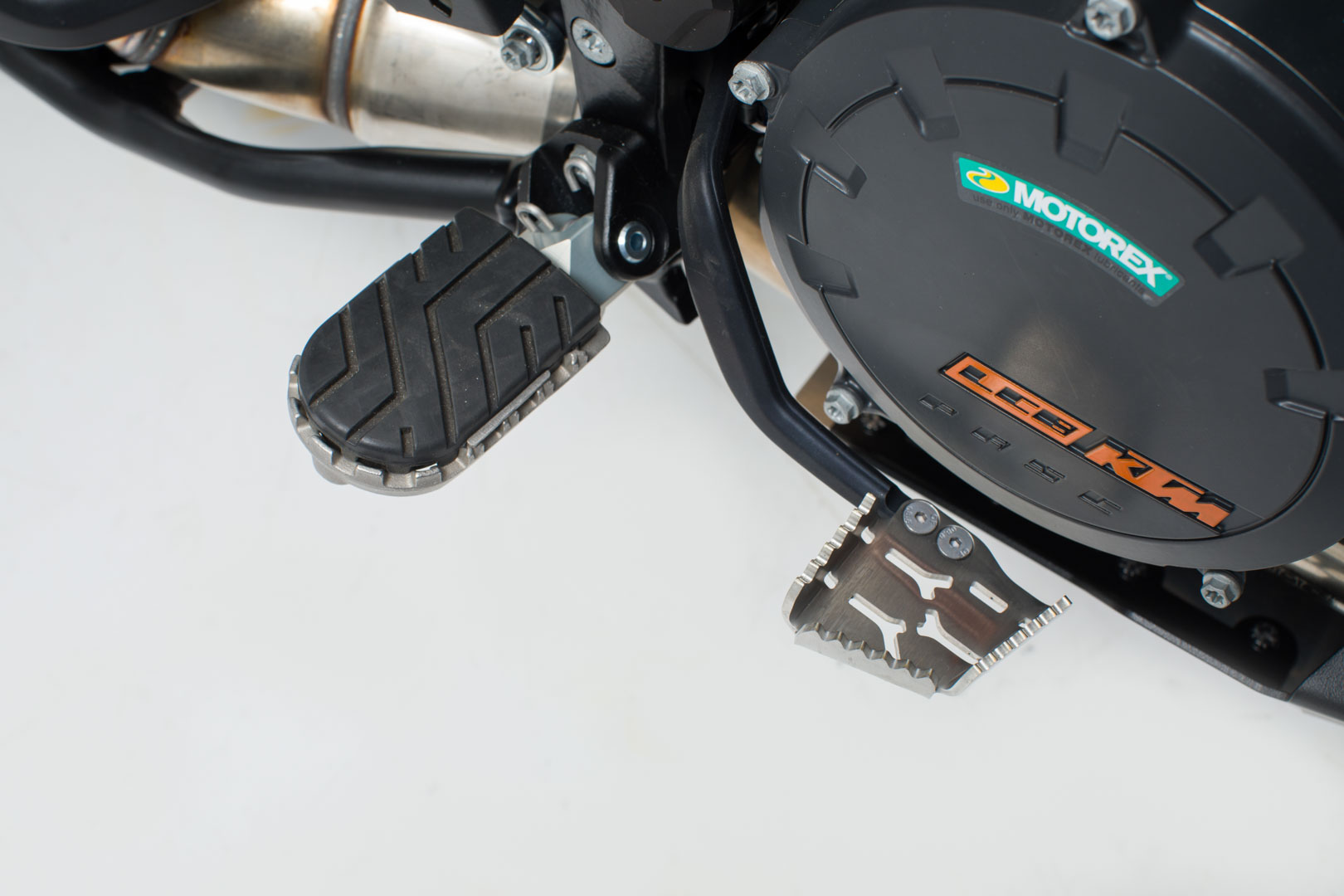 SW-Motech Fußbremshebel Verbreiterung Silbern für KTM 1050 / 1090 / 1190 Adventure 1290 S Adve.