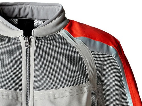BMW Motorcycle Jacket Biker jacket Summer jacket AirFlow Mens red/Grey New | eBay